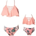 thumbnail image 1 of Girls Swimsuit Two Pieces Bikini Set Ruffle Falbala Swimwear Bathing Suits, 1 of 7
