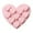 Pink, variant on Clearance! Heart Shaped Cake Mould Silicone Mold Baking Love Heart Shape Love Heart-Shaped Valentines Day Decorations 1X Mold