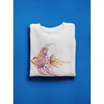 thumbnail image 3 of Ethnic Angel Fish Sweatshirt Women -Image by Shutterstock, Female Large, 3 of 4