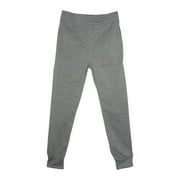 Boys Fleece Lined Jogger Sweat Pants Running Active Sports 2 Side Pockets (L-14/16, Heather)