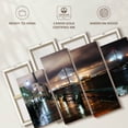 thumbnail image 6 of Elephant Stock Savannah Boardwalk Wall Art - Horizontal Multi Panel Canvas - Living Room Wall Decor - Places Multi Panel - Blue And Orange Decor - 36" x 22", 6 of 8