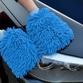 thumbnail image 3 of WNEXOPE Chenilles Car Wash Mitts - Double Sided Soft Automobile Cleaning Gloves with High Absorption, Large Application Area for Car and Home Use, 3 of 6