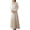 D-white Ui, variant on Women's Cotton Blend Nightgown Victorian Vintage Sleep Dress Long Sleeve V Neck Full-length