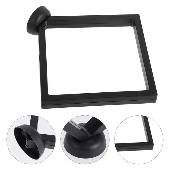 YSNOOWE 1Set 3D Floating Frame Shadow Box Display Case for Valentine's Day Black 18x7.1x0.8in