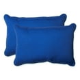 thumbnail image 3 of Pillow Perfect 501420 Fresco Black Oversized Rectangle Throw Pillow (Set of 2), 3 of 4