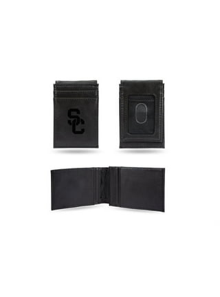 Rico Industries St Louis Cardinals Laser Engraved Black Tri-Fold Leather  Wallet 
