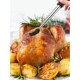 thumbnail image 4 of Jeringa de Acero Inoxidable para Pavo con Cepillo de Limpieza, Inyector de Marinada de Carne con 2 Agujas y Bombilla Redonda de Silicona Desmontable para BBQ, Parrilla, Horneado, Cocina y Cocina, 4 of 11