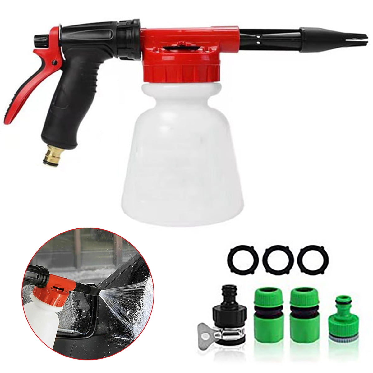 Car Care Carrand 92217 Wash Jet Power Wand with 3Way Adjustable Nozzle