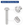 thumbnail image 4 of 304 Stainless Steel Machine Screws 20 Pack M3x20mm Slotted Drive Pan Head Screw Bolts, 4 of 5