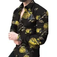 thumbnail image 1 of Cn Camisa Flores Con Estampado 3d Rosas Para Hombre, Cami, 1 of 1