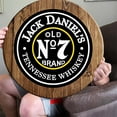thumbnail image 3 of Bar Sign Old Tennesse Classic Logo Inspired by Whiskey Barrel 18 Inch Wood Bar Sign for Home Bar, 3 of 4