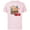 Soft Pink, variant on Disney PIXAR Cars Let’s Hit the Open Road - Short Sleeve Cotton T-Shirt for Adults - Customized-Natural