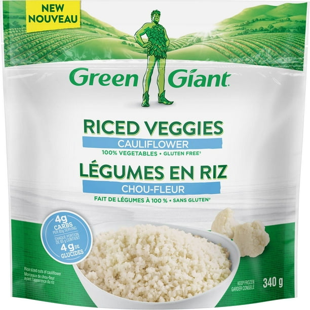 Légumes En Riz Chou-Fleur Green Giant*. Nos riz aux légumes sont sans gluten. Légumes En Riz Chou-Fleur GG