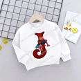 thumbnail image 1 of Spiderman Brief AZ Mädchen Junge Sudaderas Wunder Kinder Pullover Kawaii Dibujos animados Sudaderas Kinder kleine Baby Freizeit kleidung Tops, 1 of 1