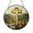 Acrylic 3.5 Inch, variant on Wildflower Cross Window Sun Catcher, Bright Stained Glass Style Hanging Decor, Spiritual Home Accent