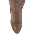 thumbnail image 2 of Journee Collection Womens Spritz Wide Calf Faux Leather Over-The-Knee Boots, 2 of 3