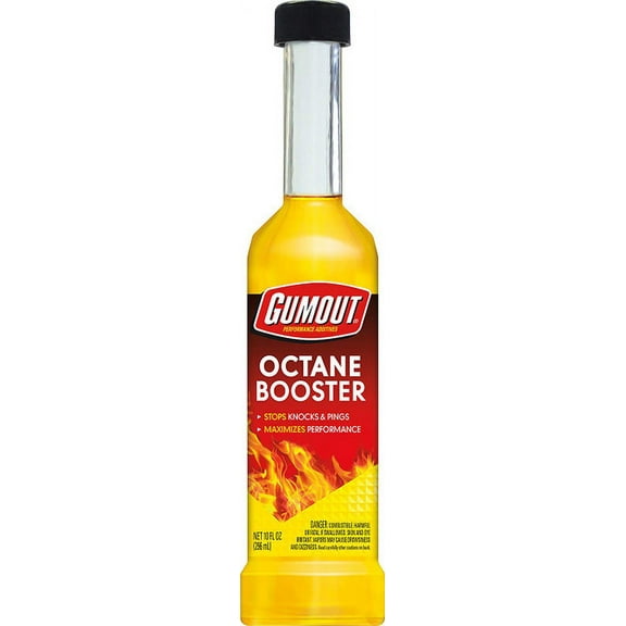 3PK Gumout 510022 Octane Booster, 10 oz.