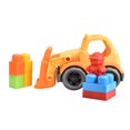 thumbnail image 1 of Conjunto de Bulldozer colorido, bloques de construcción, coche, vehículo, juguete, ladrillos, juguetes educativos para niños, 1 of 8