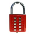 thumbnail image 1 of Button Combination Padlock Zinc Alloy Digits Password Lock for Trolley Case File Cabinet KeyboardRed, 1 of 2