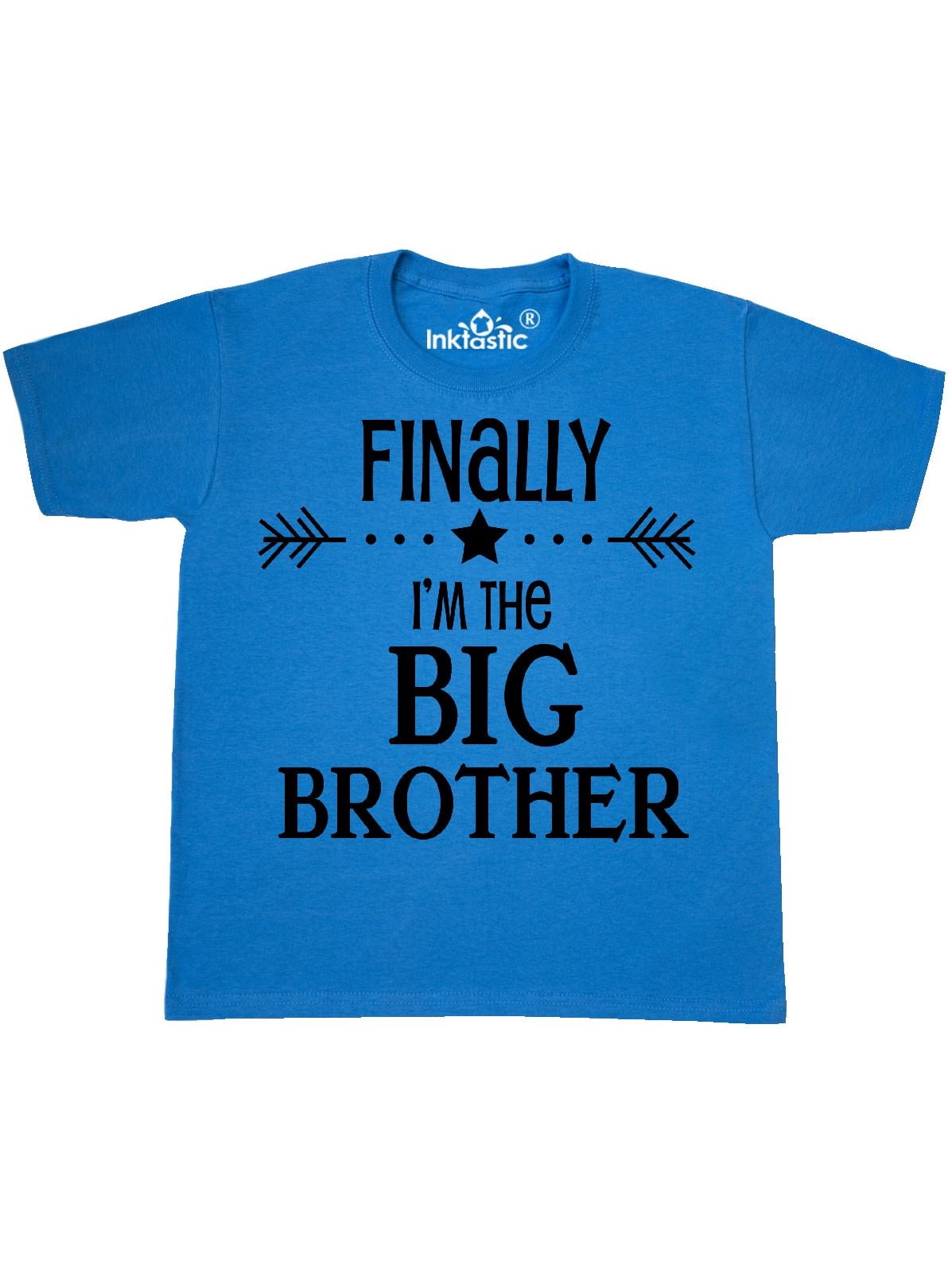 INKtastic Finally I'm the Big Brother Youth TShirt
