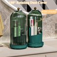 thumbnail image 4 of Portacepillos Zufudo con tapa y 3 compartimentos, verde, 4 of 6