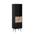 thumbnail image 1 of Librero Top Living Nórdico con Estantes y Cajones Negro Top Living, 1 of 9