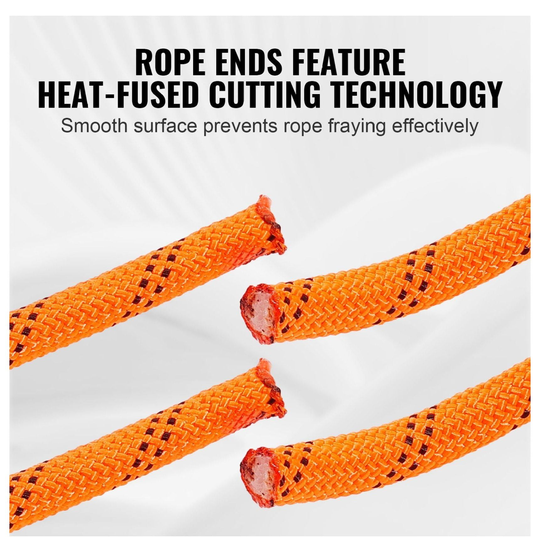 Polyester Rope 1/2 inch x 220 ft, 8000 LBS Climbing Rope