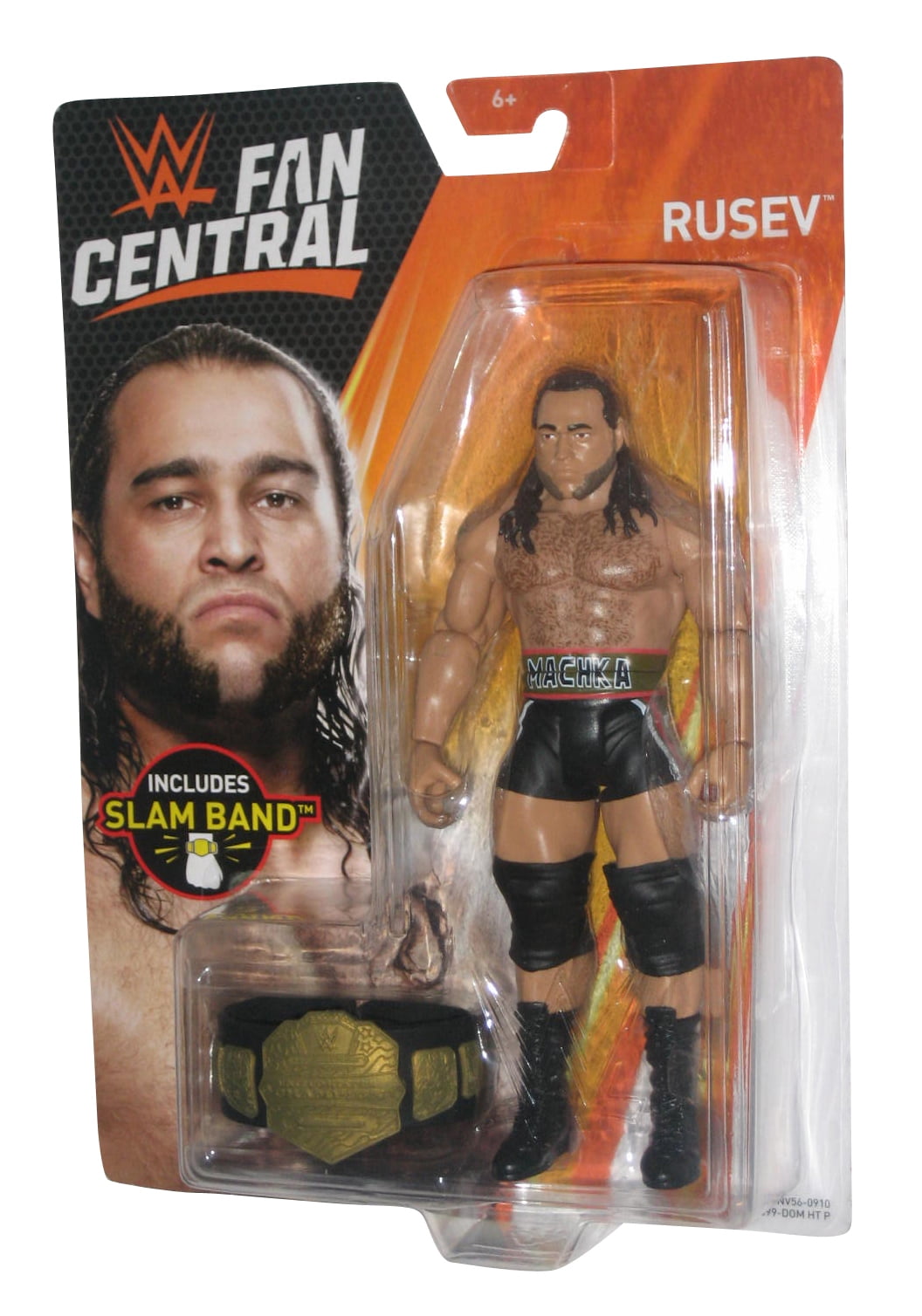 WWE Mattel Rusev Fan Central Exclusive Basic Series Figure 