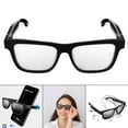 thumbnail image 4 of Gafas Inteligentes Inalámbricas Música Ligera Con Control De Para Android claro Baoblaze Gafas de sol Bluetooth, 4 of 8
