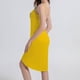 thumbnail image 3 of Vestido elegante de color sólido Vestido a media pierna con tirantes para mujer Traje de diario sin espalda ajustado FLhrweasw Para estrenar, 3 of 8