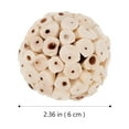 thumbnail image 3 of juguetes masticables para pájaros, juguetes naturales para loros y periquitos., 3 of 7