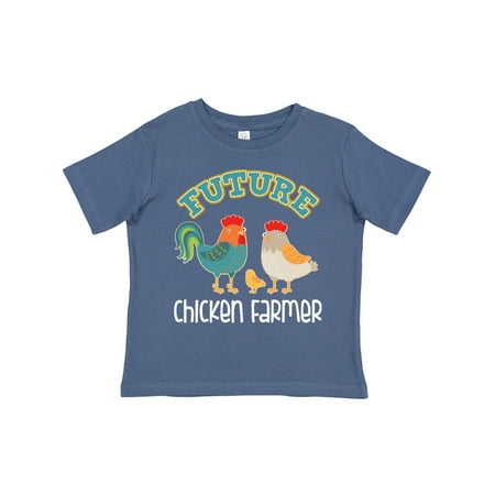 

Inktastic Future Chicken Farmer in Training Gift Toddler Boy or Toddler Girl T-Shirt