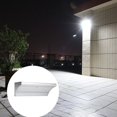 thumbnail image 4 of Lámpara de aplique con sensor de luz de pared LED con energía solar para pasillo de jardín Blanco cálido medio, 4 of 8