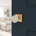 thumbnail image 6 of Baldwin Reserve Pvcrytsr260 Privacy Crystal Knob and Traditional Square Rose Bright Chrome Finish, 6 of 7