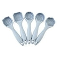 thumbnail image 2 of 5pcs Moon Cake Moulds for Baking Easy Demoulding Pastry Tools for Homemade and Festive Treats Light Blue, 2 of 7