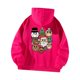 thumbnail image 4 of Sudaderas con capucha para mujer Casual Rose Red para mujeres Niñas con bolsillos Sudaderas con capucha navideñas M Yuyangstore sudadera con capucha de mujer, 4 of 8