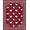 Red, Pattern 2, variant on ODIKA 2x3 Machine Washable Non-Slip Area Rug, Joyful Love Emblem Stylish Platform Accessory High Traffic Rug, Pink, 631578