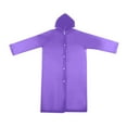 thumbnail image 3 of RuiJiao Reusable EVA Raincoat for Adults - Waterproof, Portable, with Hood, Suitable for Camping, Hiking & Travel, 3 of 5