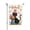 Style 4, variant on Black Cat Welcome Garden Flag 12x18 Inch Double Sided – Mysterious Gothic Roses & Autumn Trees Outdoor Yard Decoration For Porch, Lawn & Patio