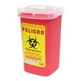thumbnail image 1 of Contenedor para punzocortantes de 1 litro, 1 of 1