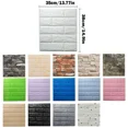thumbnail image 4 of 8/20 piezas de pegatinas de pared de ladrillo 3D, panel de espuma adhesiva, decoración del hogar, sala de estar, dormitorio, decoración de la casa, baño, papel tapiz impermeable, 4 of 5
