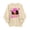 Beige Sweatshirts for Women, variant on Breast Cancer Awareness Sweatshirts Long Sleeve Crewneck Fleece Lined Pullover Tops Fall Winter Sweatshirt Pink XXL