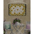thumbnail image 6 of Outdoor TV Cover 60 to 65 Inch Weatherproof, Farmhouse Sunflowers Floral Print Waterproof TV Screen Protector for Outside Decor with Zipper and Pocket 58"L x 37"H , Beige, 6 of 7