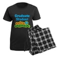 thumbnail image 5 of CafePress - Graduate Student Extraordinaire Women's Dark Pajam - Women's Short Sleeve Print T-Shirt and Pants Dark Cotton Pajama Set, 5 of 7
