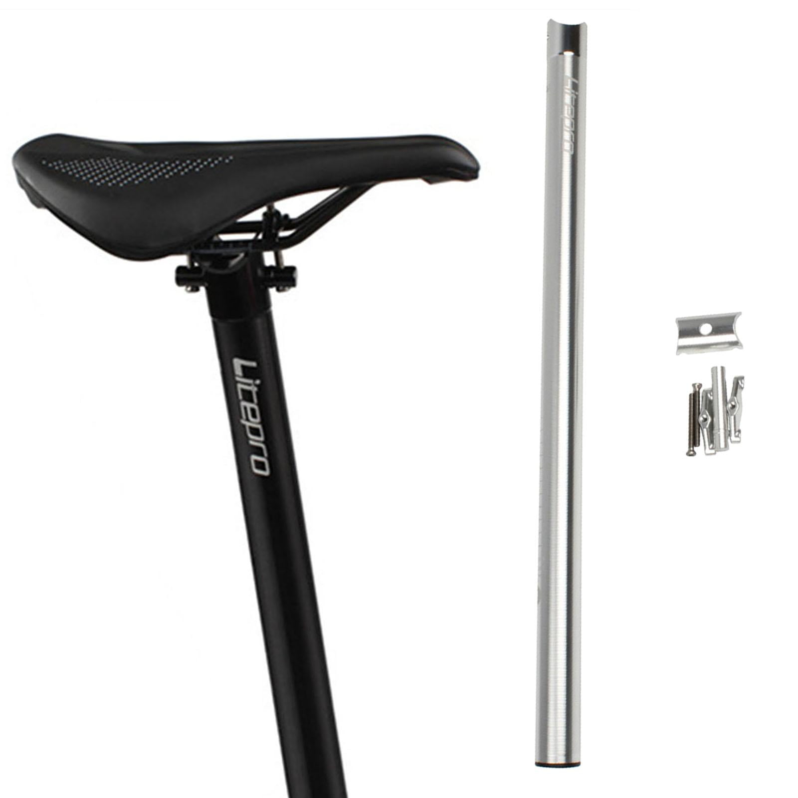 Cycling Folding Bike Seatpost 31.8x600mm Seat Post for Folding Bike Supplies Argent Walmart