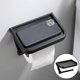 thumbnail image 5 of Soporte para Papel Higiénico con Estante para Teléfono Soporte para Rollo de Papel Higiénico para Baño con Tornilloe Montaje, Montaje con Macarena Soporte de papel higiénico de pared, 5 of 8