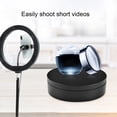 thumbnail image 3 of Leadrop Rotating Display Stand Electric 360 Degree Rotation 12cm Motorized Turntable Jewelry Holder for Photography, 3 of 11