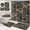 Fj2069, variant on 4 Pcs Bathroom Sets with Shower Curtain and Rugs, Tractor Car Truck Cute, Bathroom Decor Construction Vehicle Vintage Retro Shower Curtain Sets for Bathroom Decor