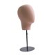 thumbnail image 4 of Cabeza de maniquí para exhibición de peluca jinwen soporte de mesa ajustable 54 cm a 60 cm, 4 of 8