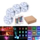 thumbnail image 3 of Luces LED sumergibles RGB LED Luces de estanque de piscina impermeables Luces subacuáticas con ventosa para bodas / fiestas / vacaciones Controlador de 4 luces 2 shamjiam Luz de la piscina, 3 of 8